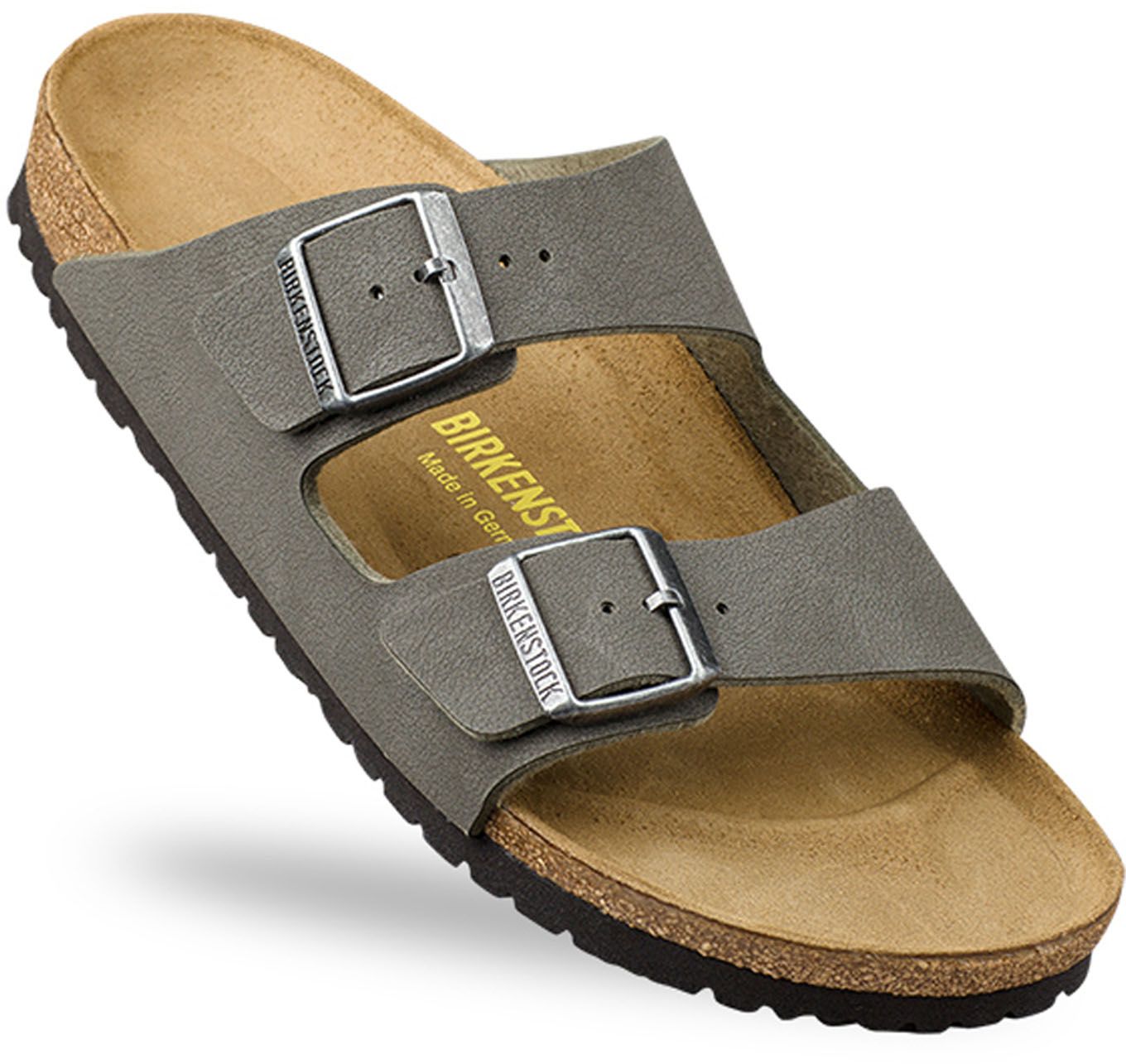 Arizona M Birko-Flor Nubuck Brushed Emerald + Birkenstock