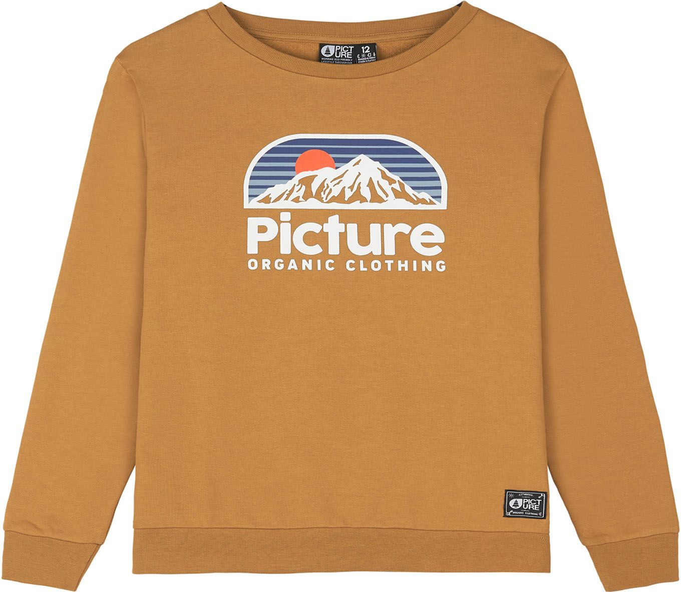 Authentic Kid Sweater Pumpkin sky + Picture Organic Clothing
