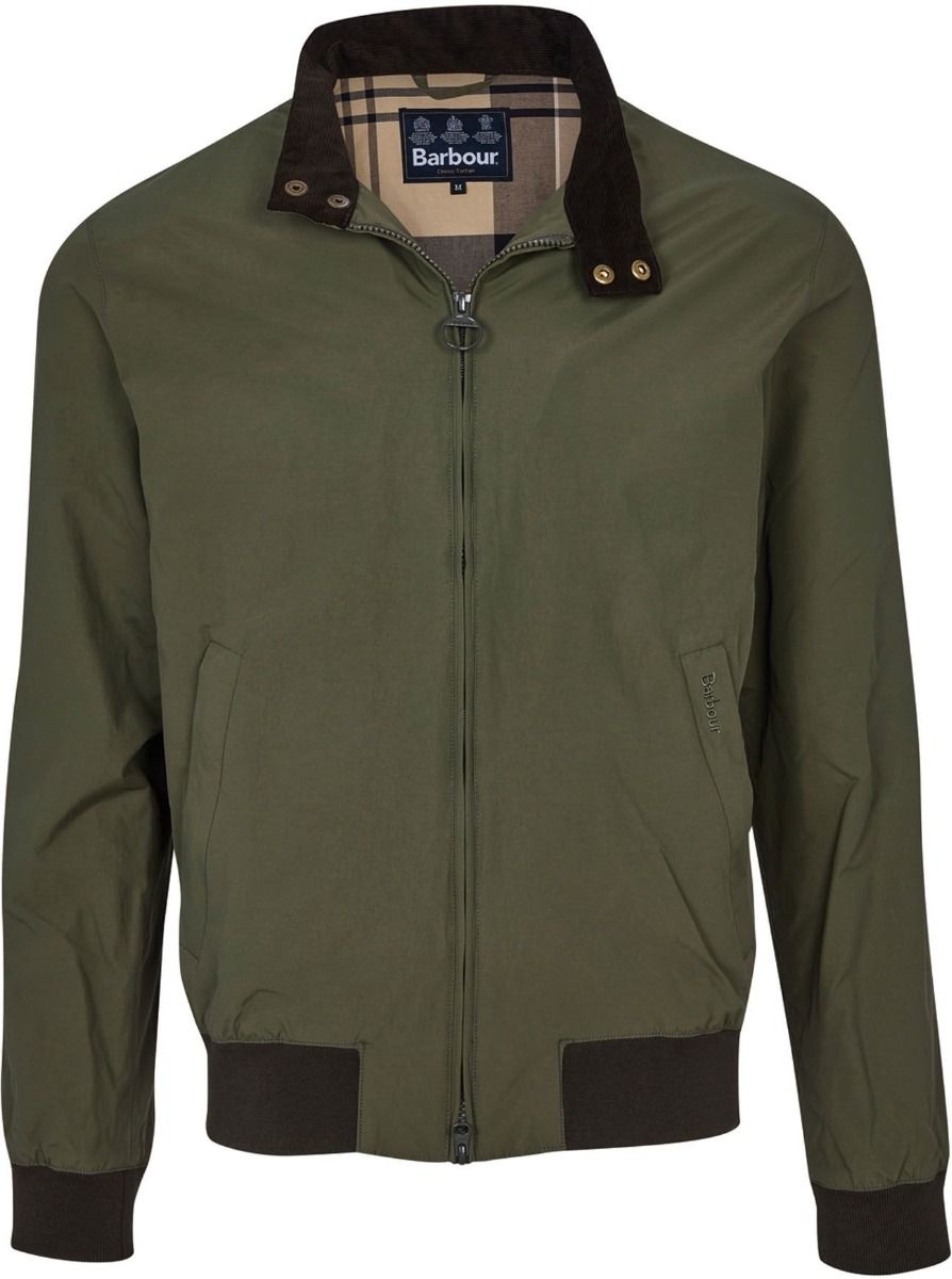 Royston Casual Olive + Barbour