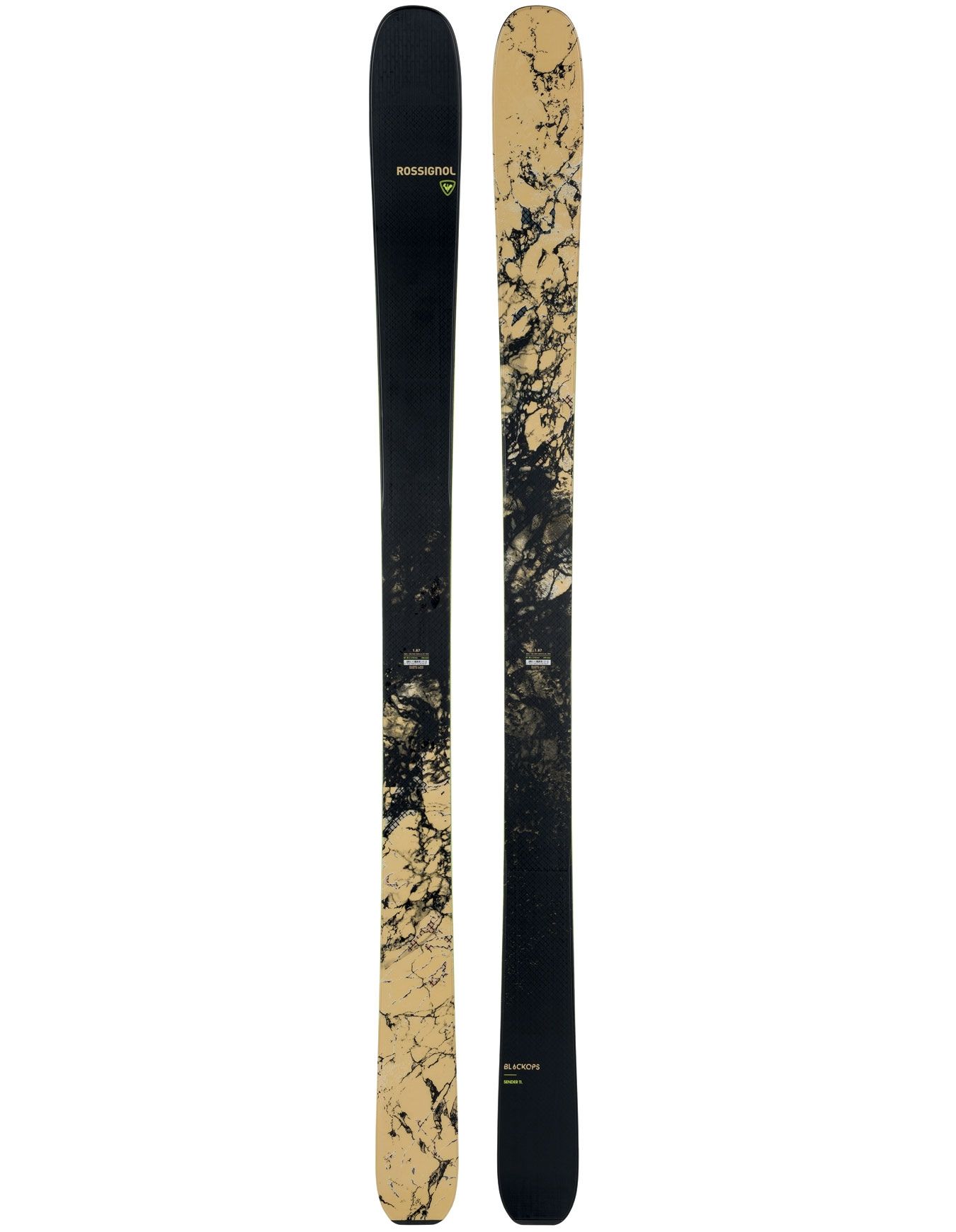 スキー ROSSIGNOL blackops Sender ti 106 187cm Rossignol Blackops Sender Ti 2022 Skis homme : Snowleader
