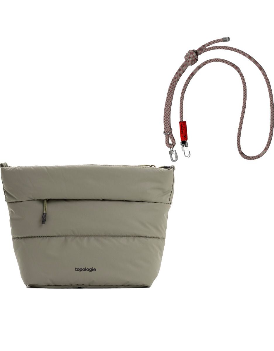 Pack Besace Moss Silky Peach + Topologie