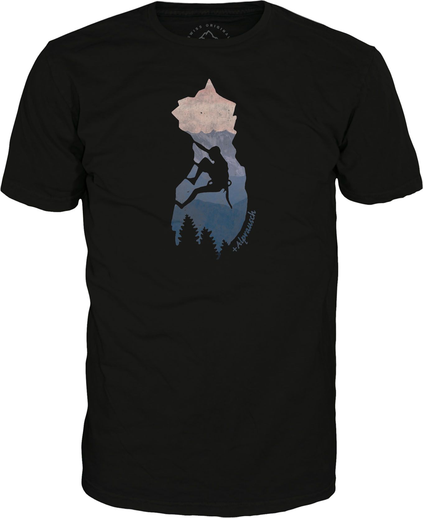 Chlättergarte T-Shirt Black + Alprausch