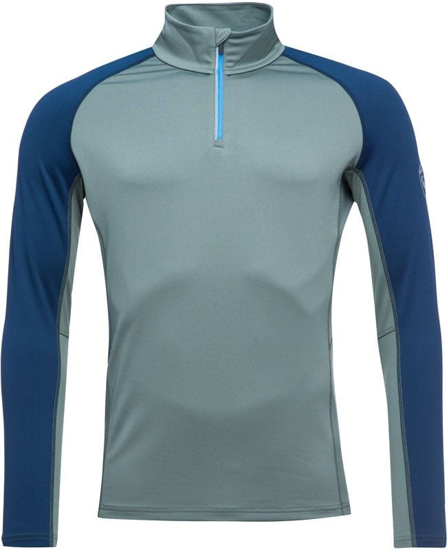 Classique 1/2 Zip Soft Moss + Rossignol
