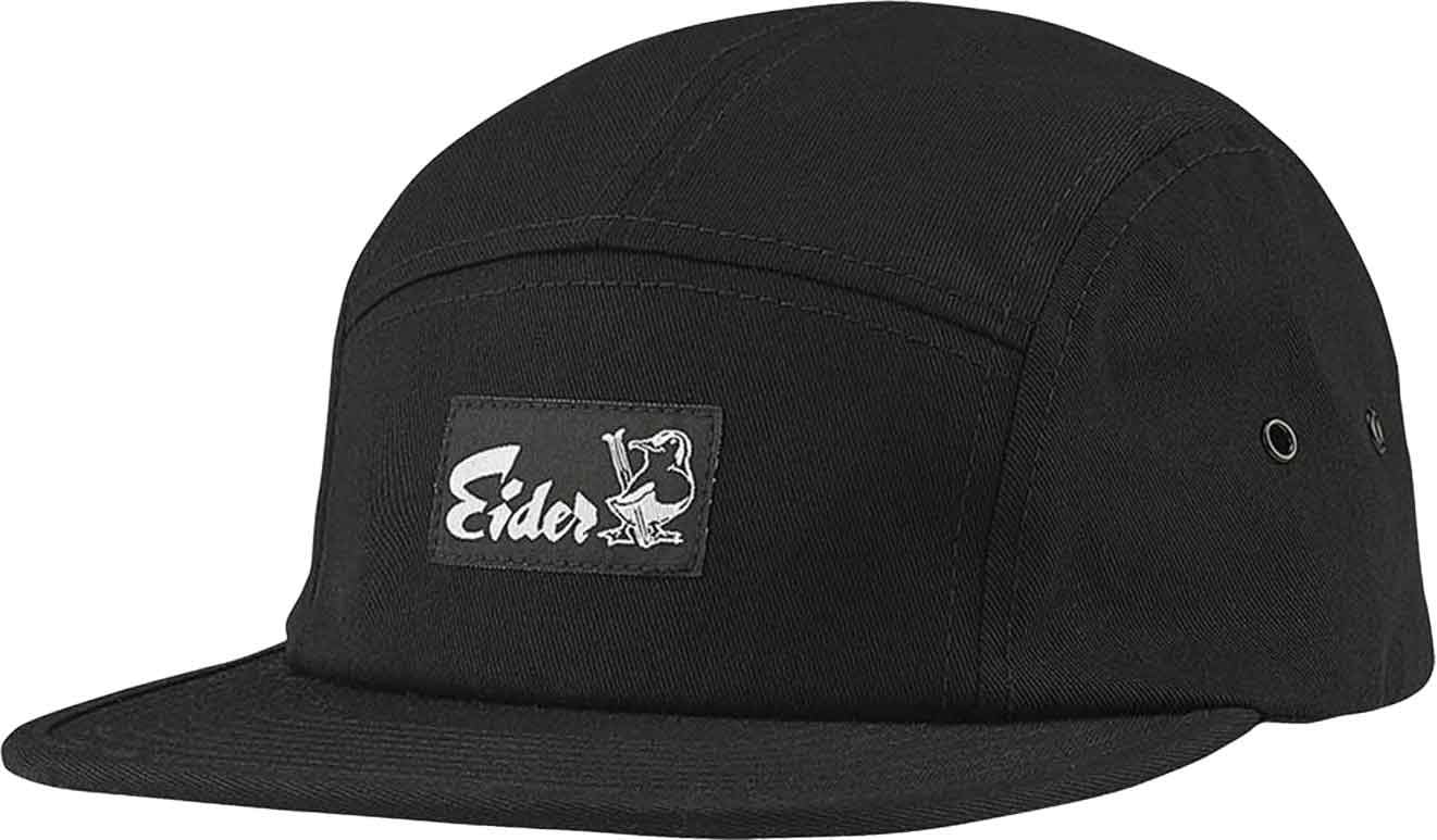 5 Panel Cap Black + Eider