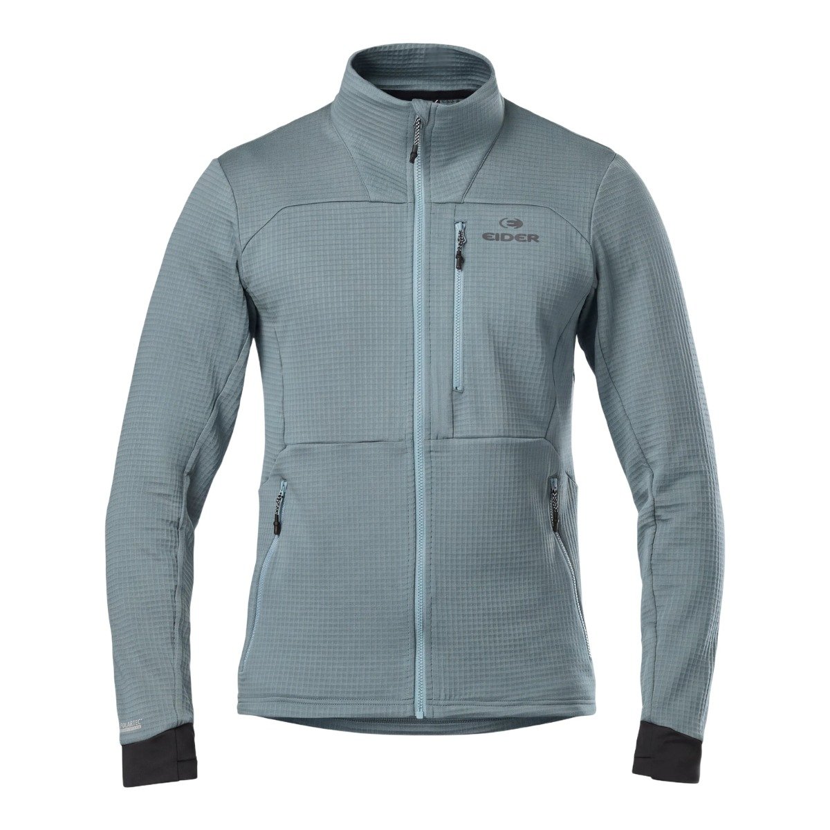 M Thorens Polartec Powergrid Fleece Abyss + Eider