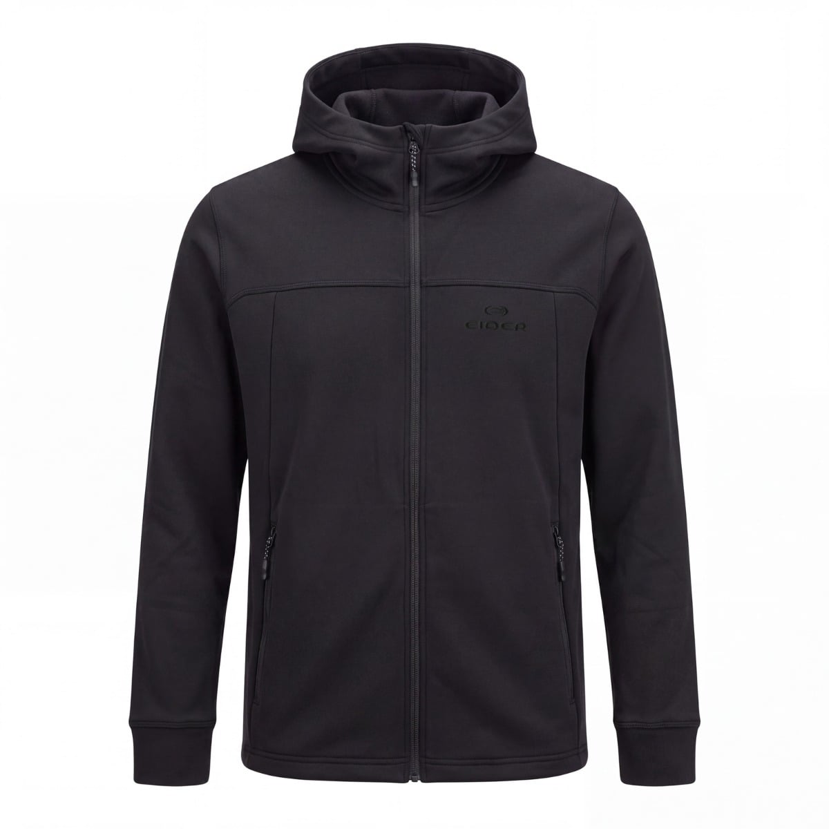 M Bellacha Fleece Hoodie Black + Eider