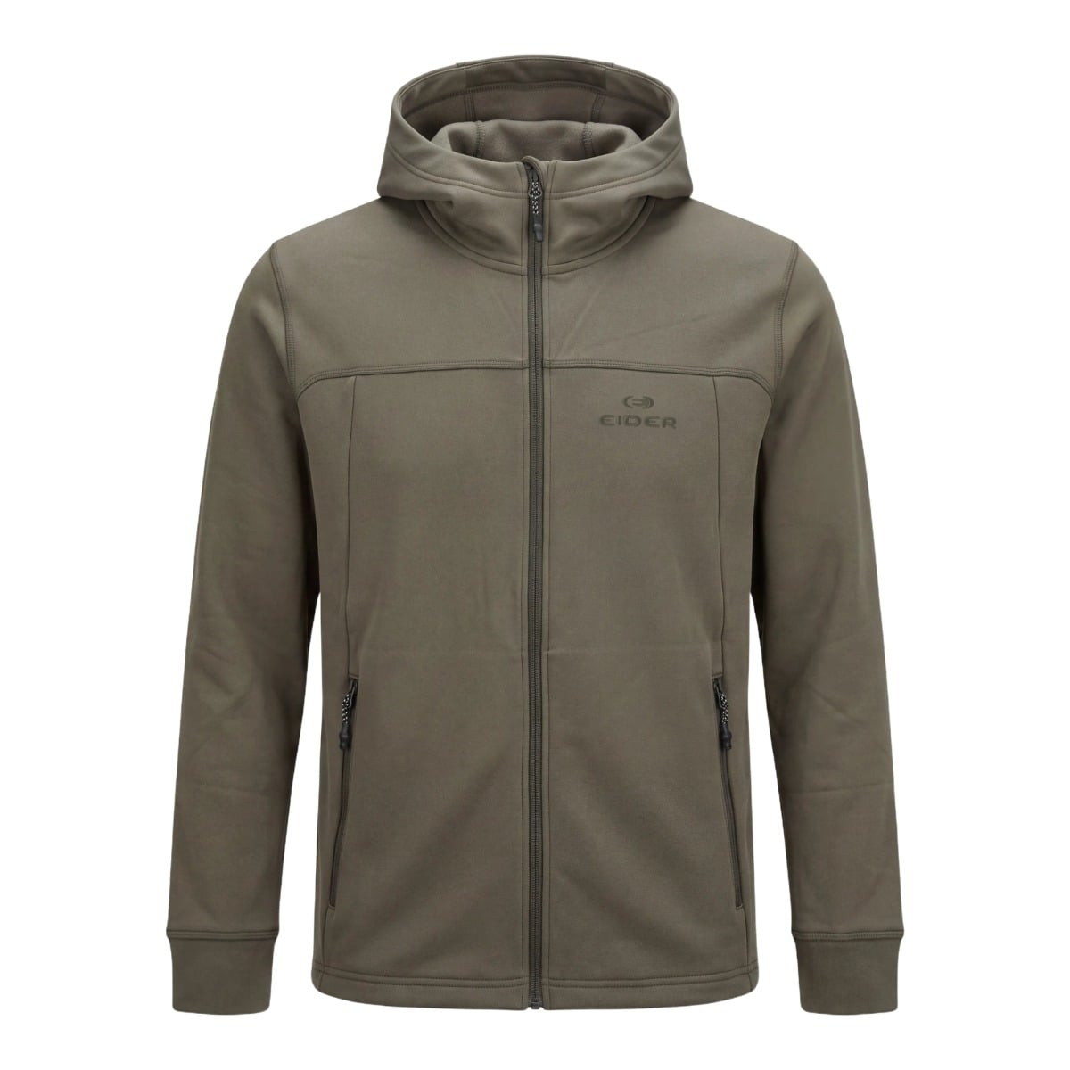 M Bellacha Fleece Hoodie Khaki + Eider