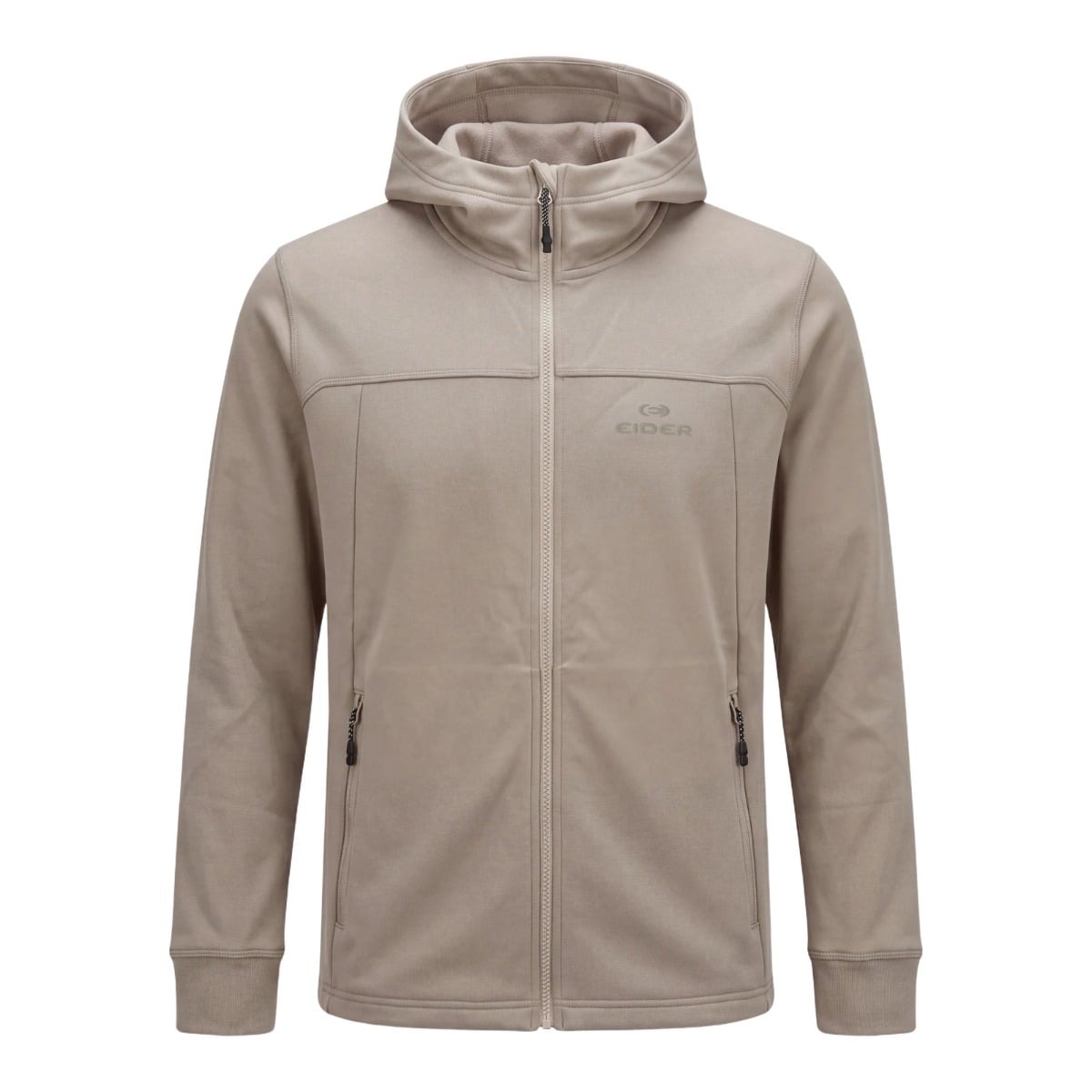 M Bellacha Fleece Hoodie Cobblestone Beige + Eider