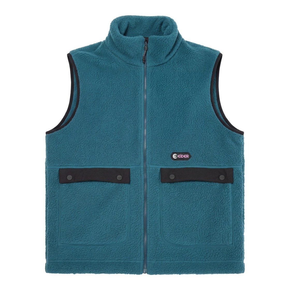 Roselend Vintage Fleece Vest Vintage Blue + Eider