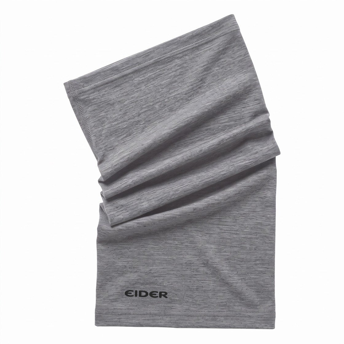 Merino Neckwarmer Eider 180 Heather Grey + Eider