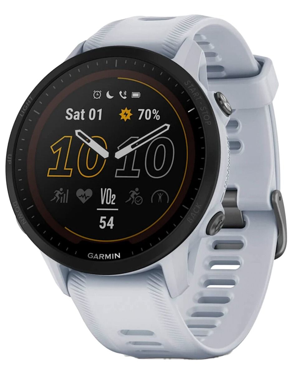 Forerunner 955 Solar White + Garmin