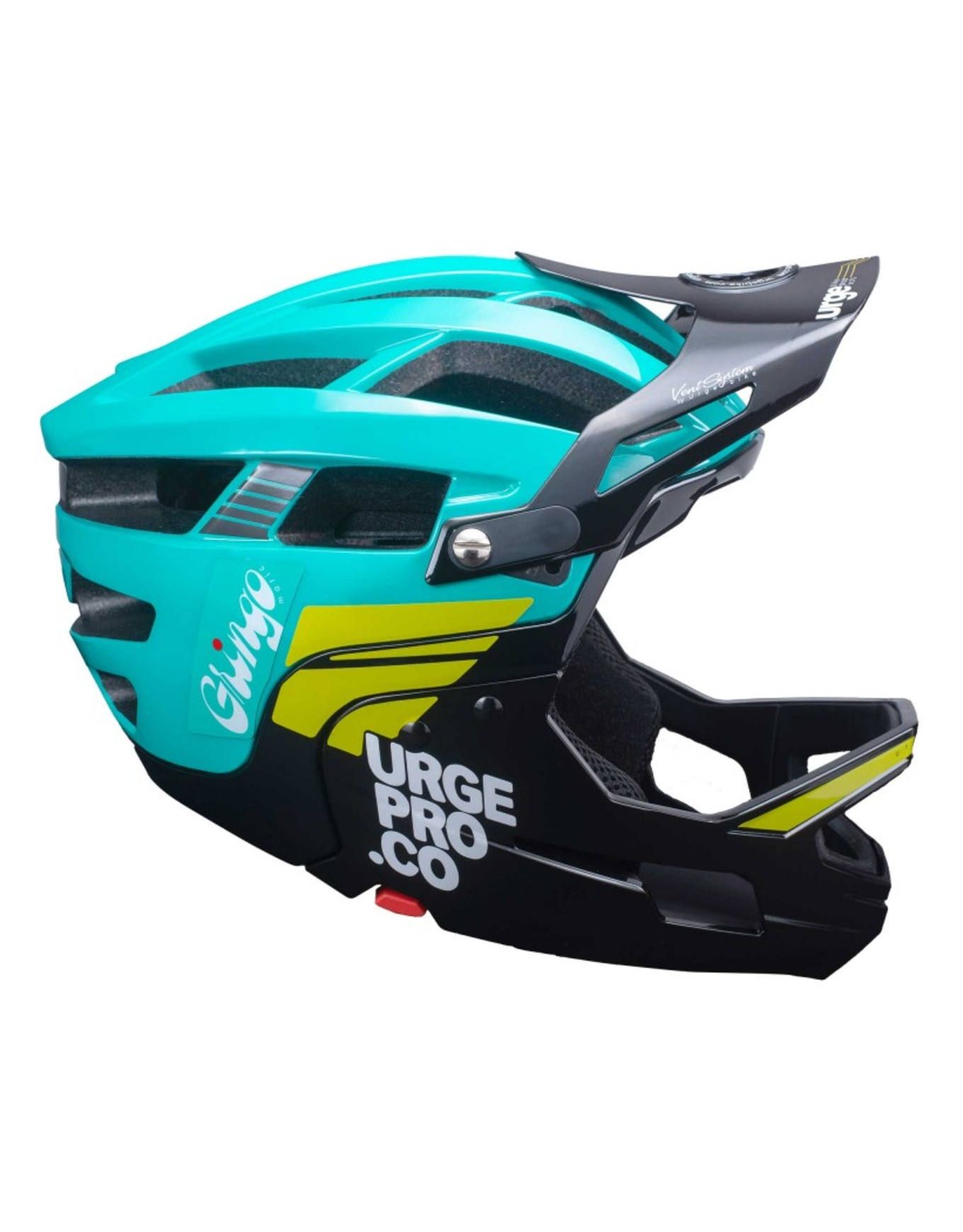 Urge Gringo De La Pampa Downhillhelm Rot S-M