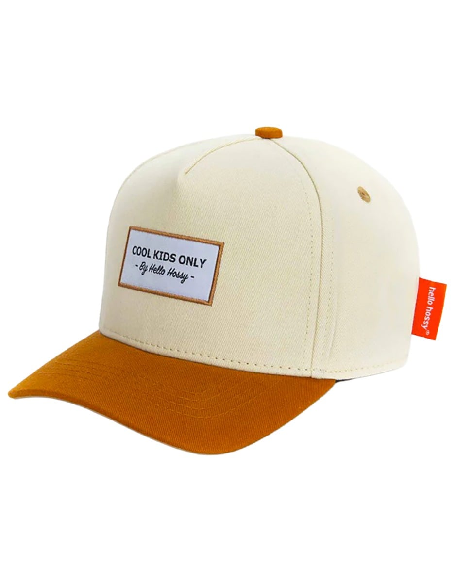 Mini Beige Cap + Hello Hossy
