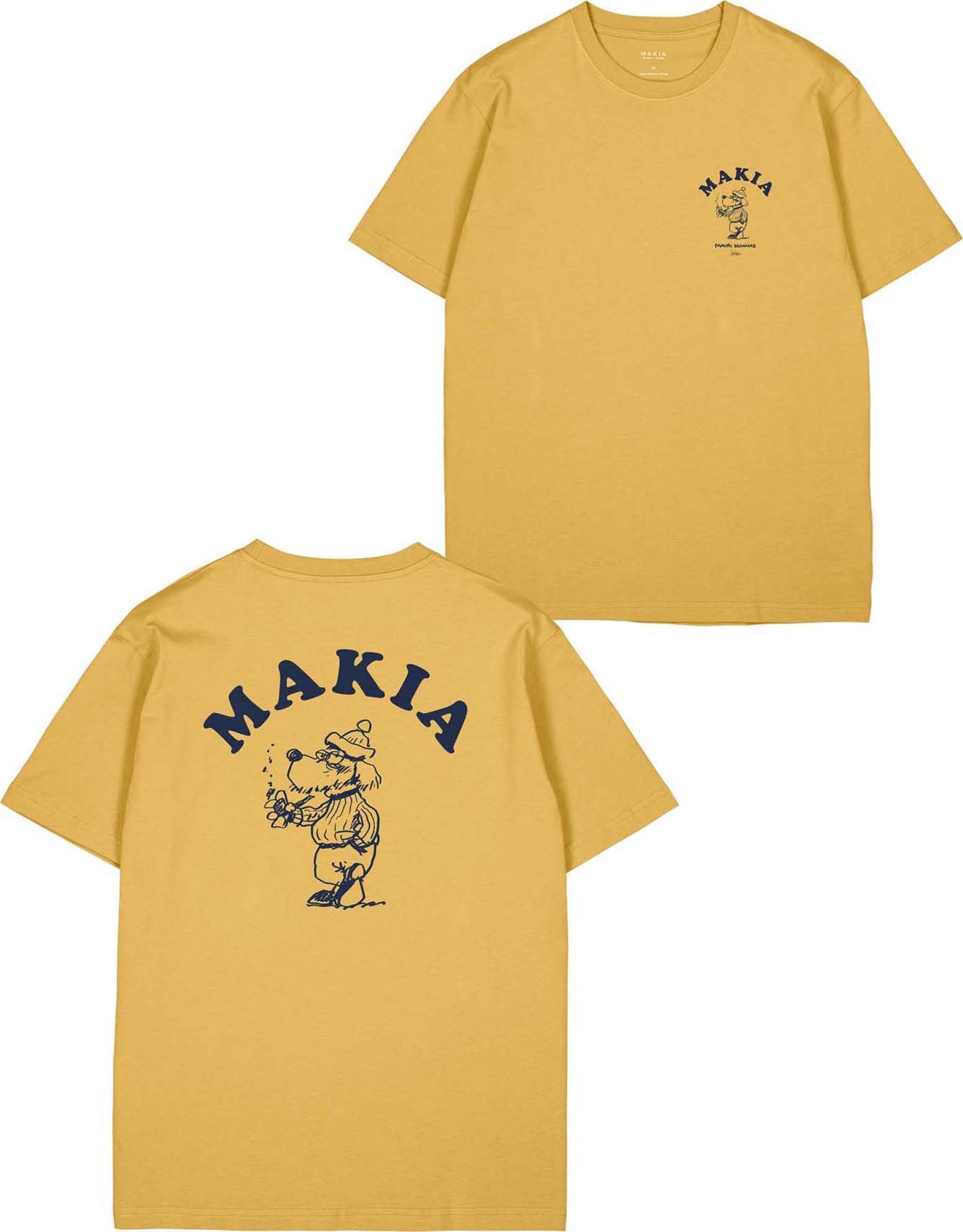 Helmsman T-shirt Ochre + Makia Clothing