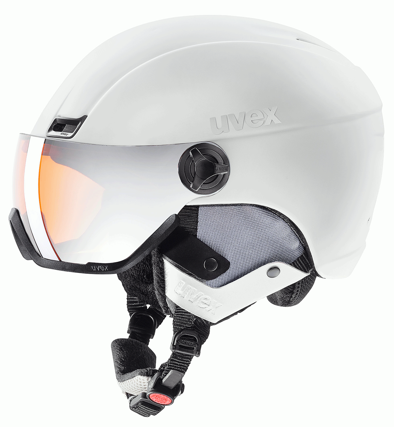 Hlmt 400 Visor Style White Mat + Uvex