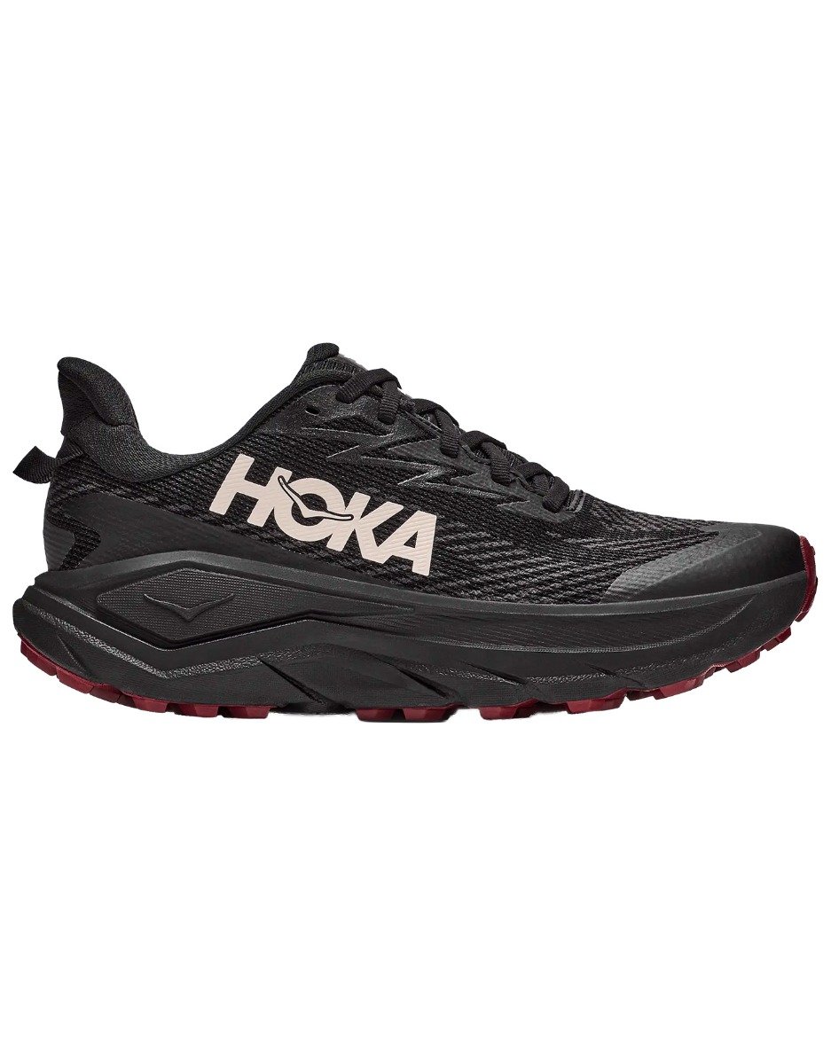 Challenger 8 GTX W Black/Varsity Burgundy + Hoka One One