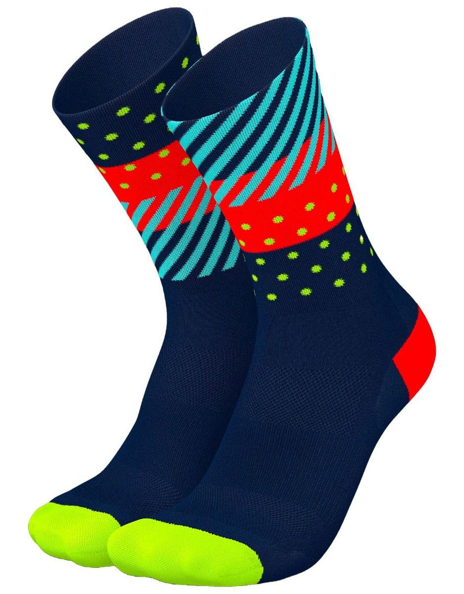 Ultralight Wildness Socks Navy Coral + Incylence