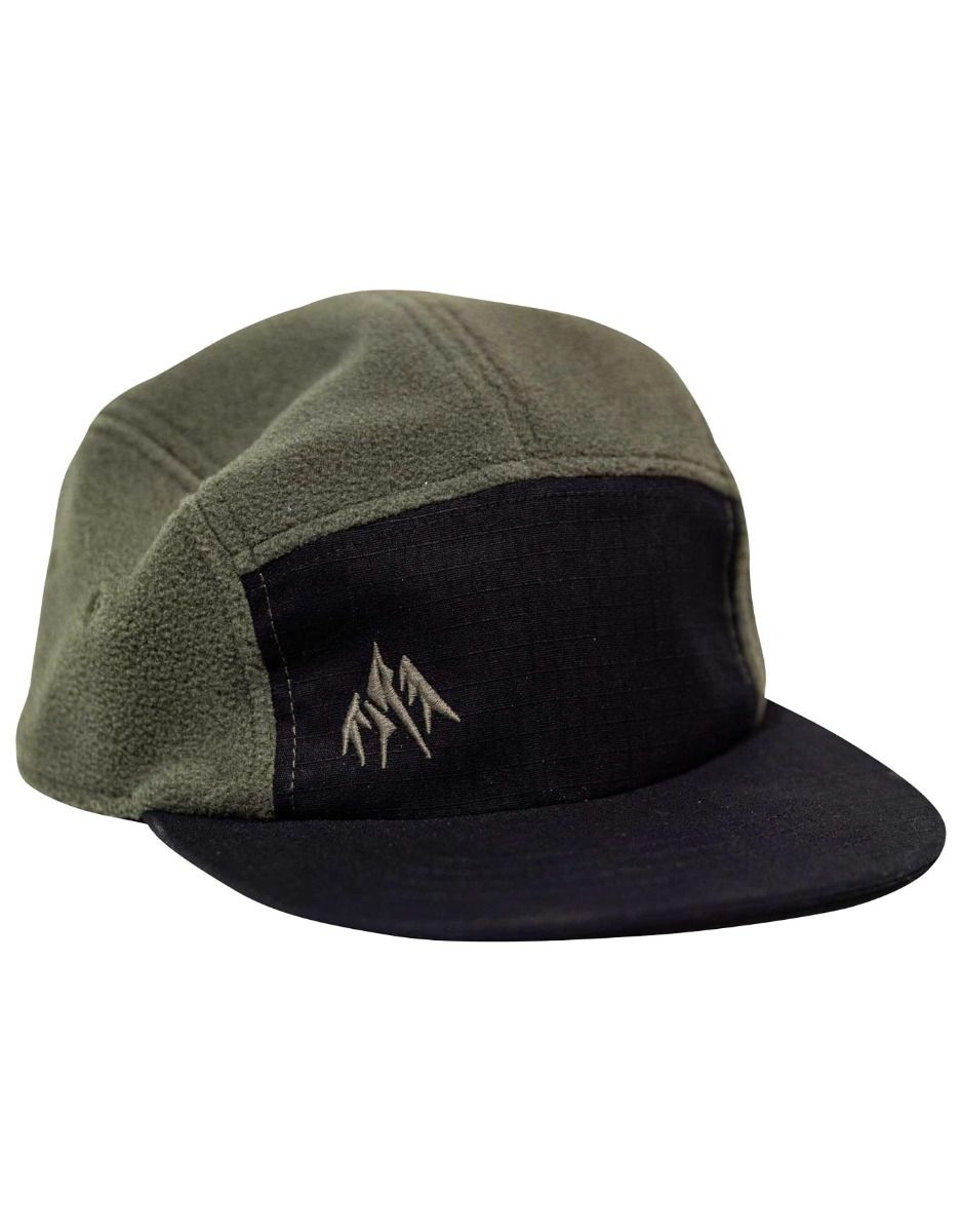 Cap Long Shadow Recycled Fleece Night Green + Jones Snowboards