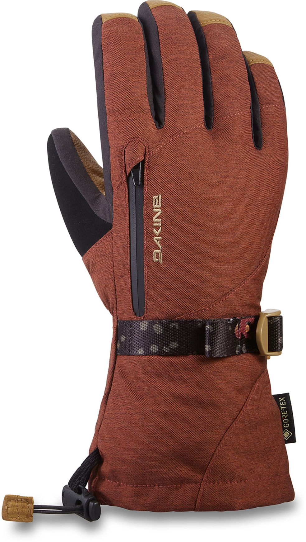 Leather Sequoia Gore-Tex Glove Darkrose + Dakine
