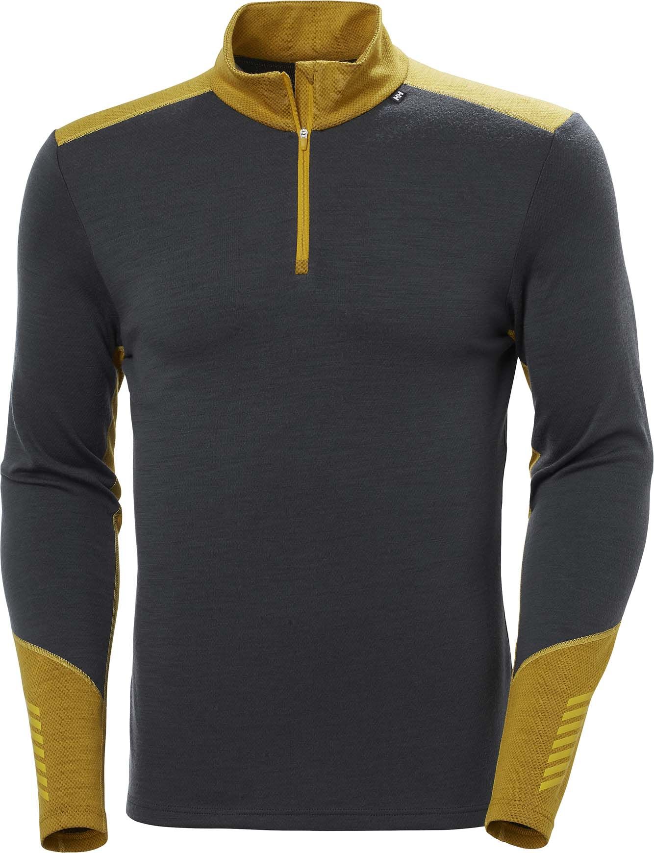 Lifa Merino Midweight 1/2 Zip Slate + Helly-Hansen