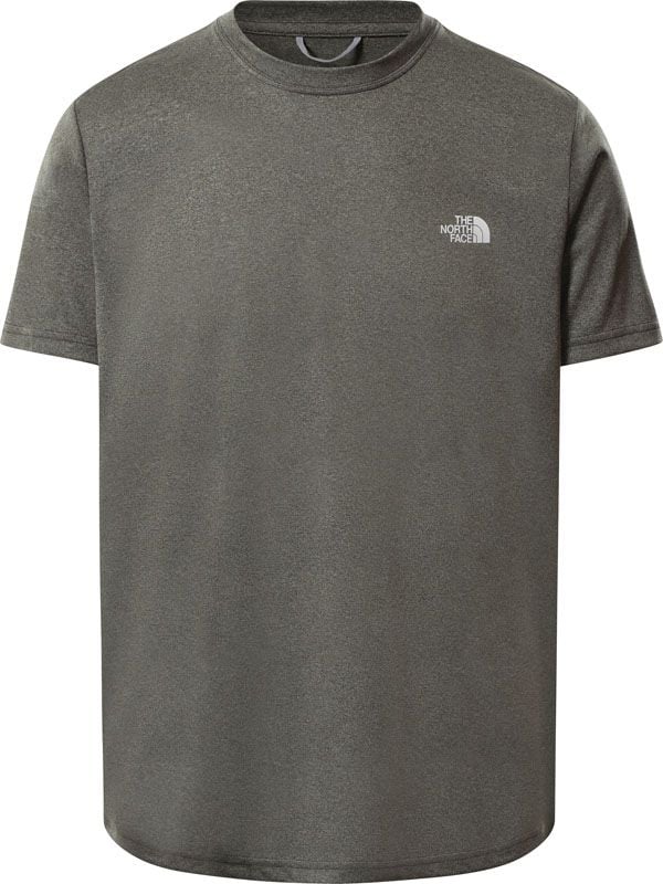 M Reaxion Amp Crew - Eu Thyme Light Heather + The North Face