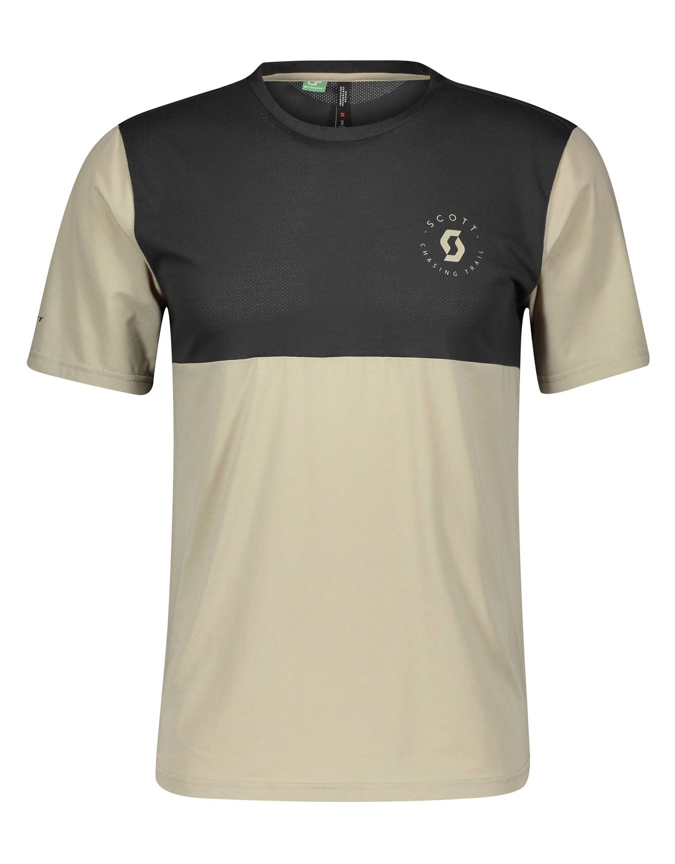 M'S Trail Flow Dri S/Sl Dust Beige/Dark Grey + Scott