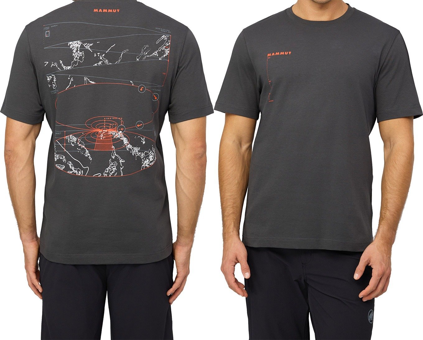 Mammut Base T-Shirt Men Avy Gabbro + Mammut