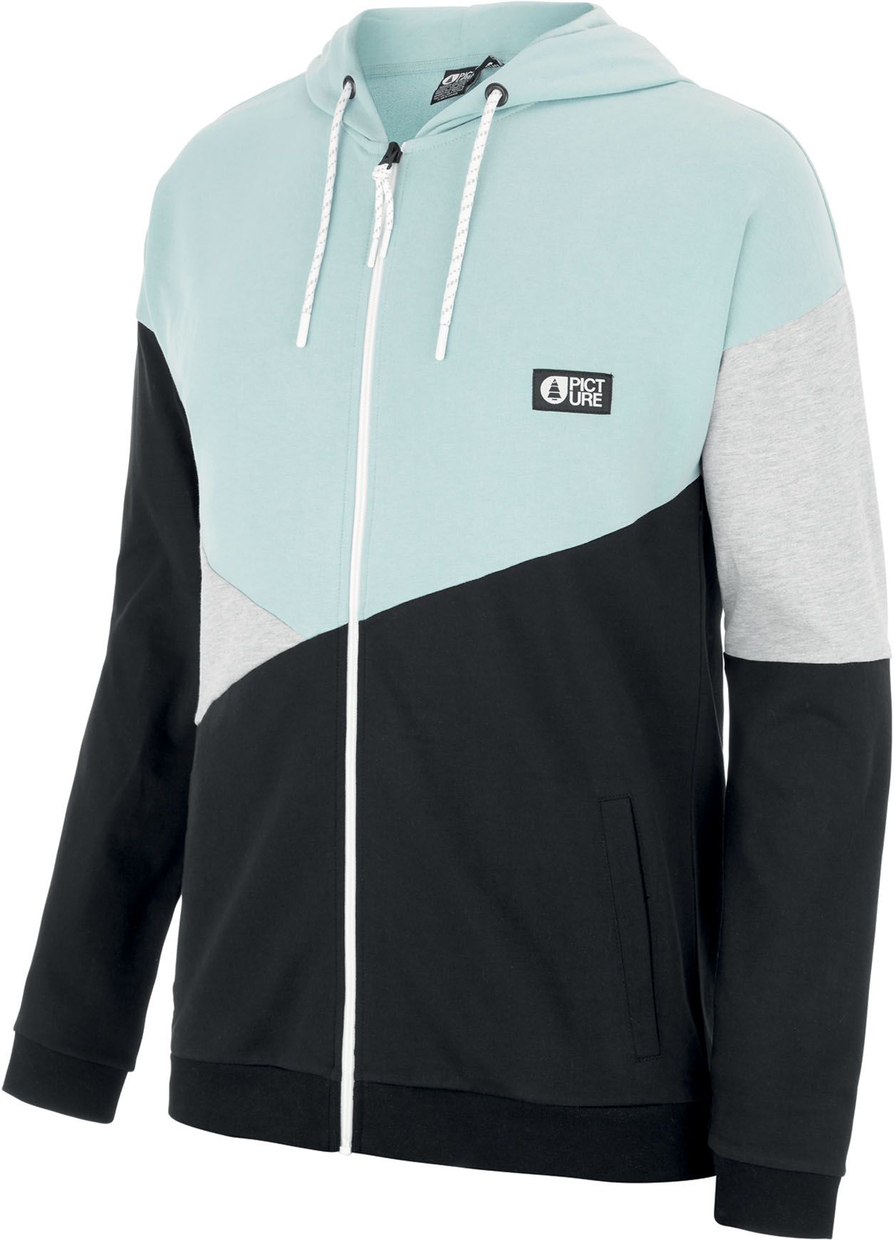 Mapple Zip Hoodie Black + Picture Organic Clothing