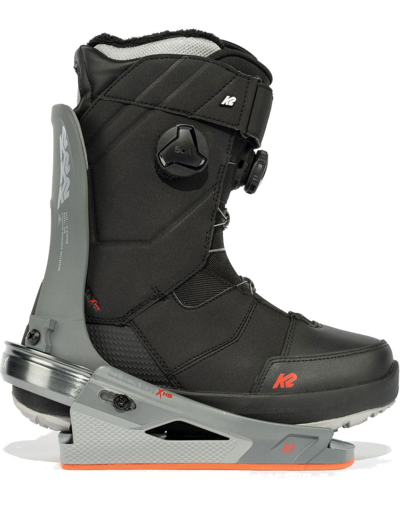 K2 Snowboard Maysis Clicker X Hb Black 2023 Snowboard Boots Herren 