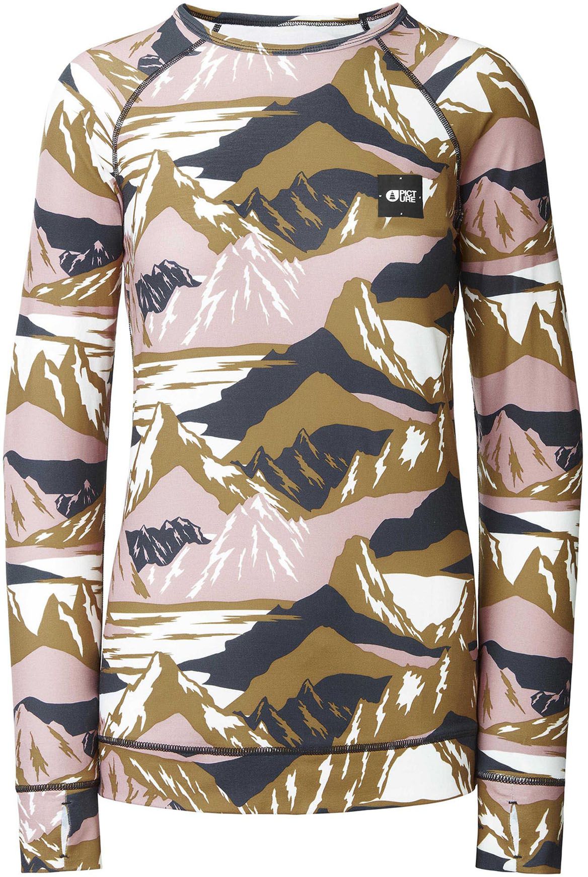 Milita Top Pink Camountain + Picture Organic Clothing