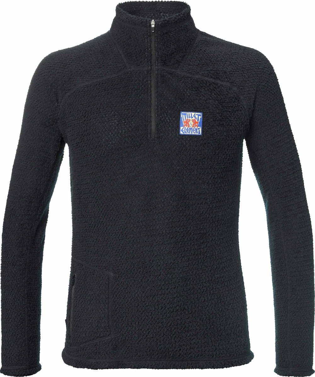 MxE Alpha 1/4 Zip Black + Millet