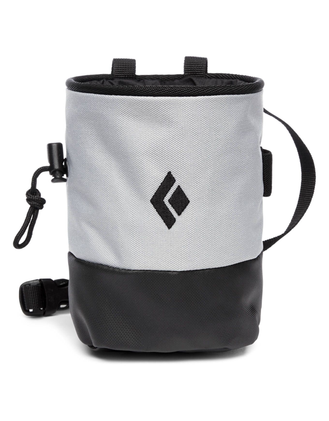 Mojo Zip Chalk Bag Pewter + Black Diamond