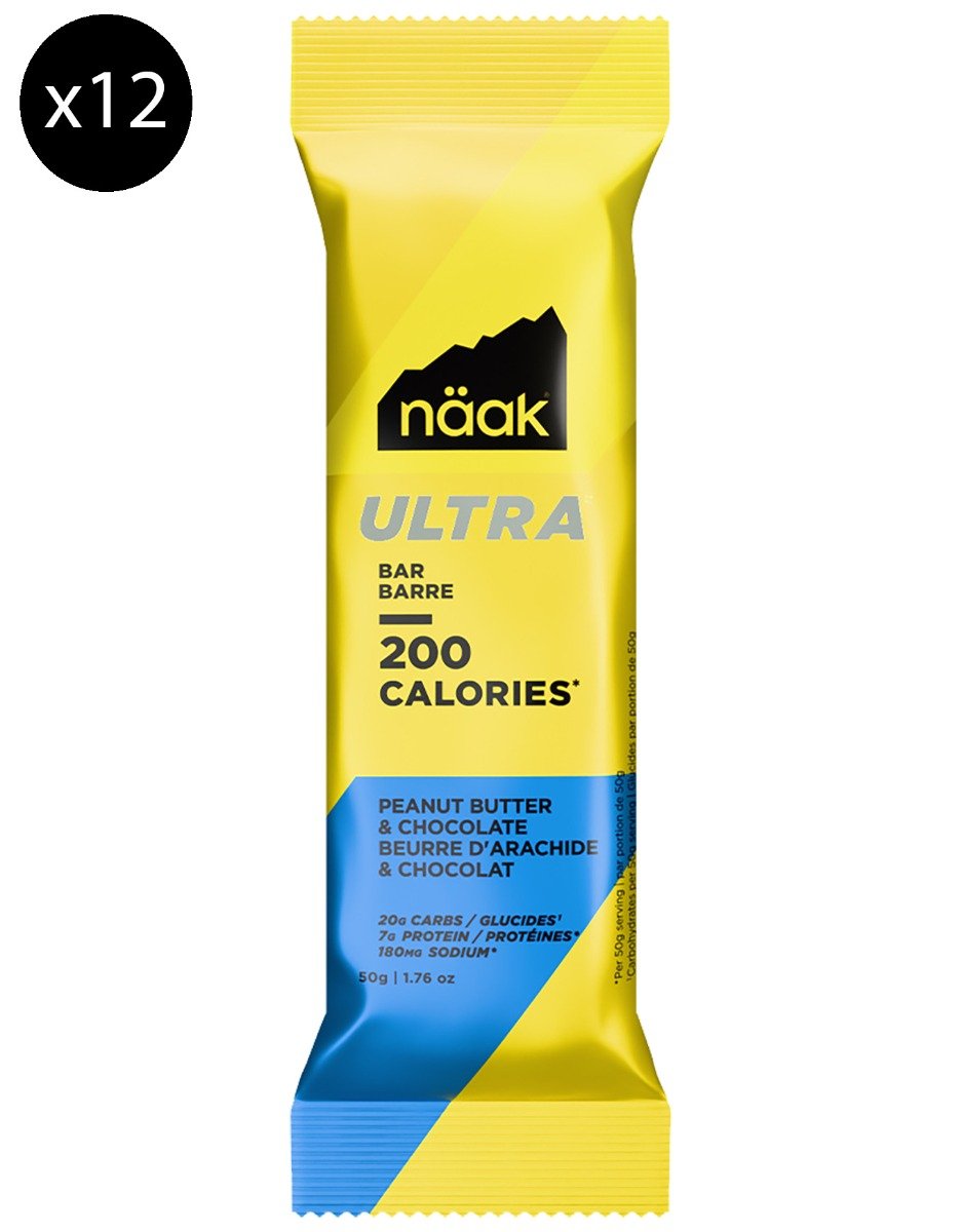 Pack Barres Ultra Energy™ Beurre d'Arachide & Chocolat (x12) + Näak