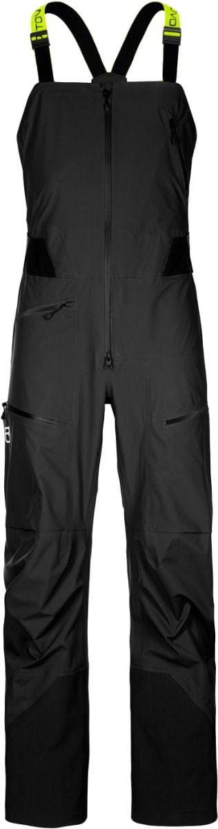 3L Deep Shell Bib Pants M Black Raven + Ortovox