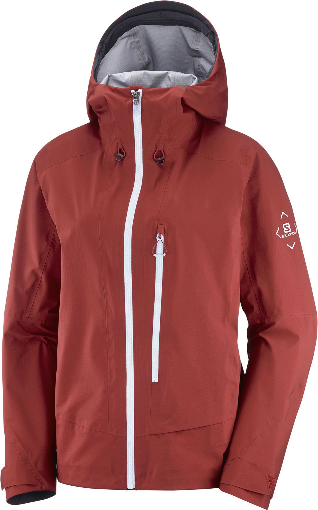 Outpeak Light Jkt W Red Dahlia + Salomon