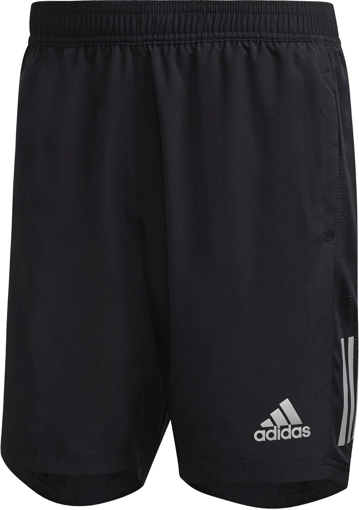 Own The Run Short M Black + adidas