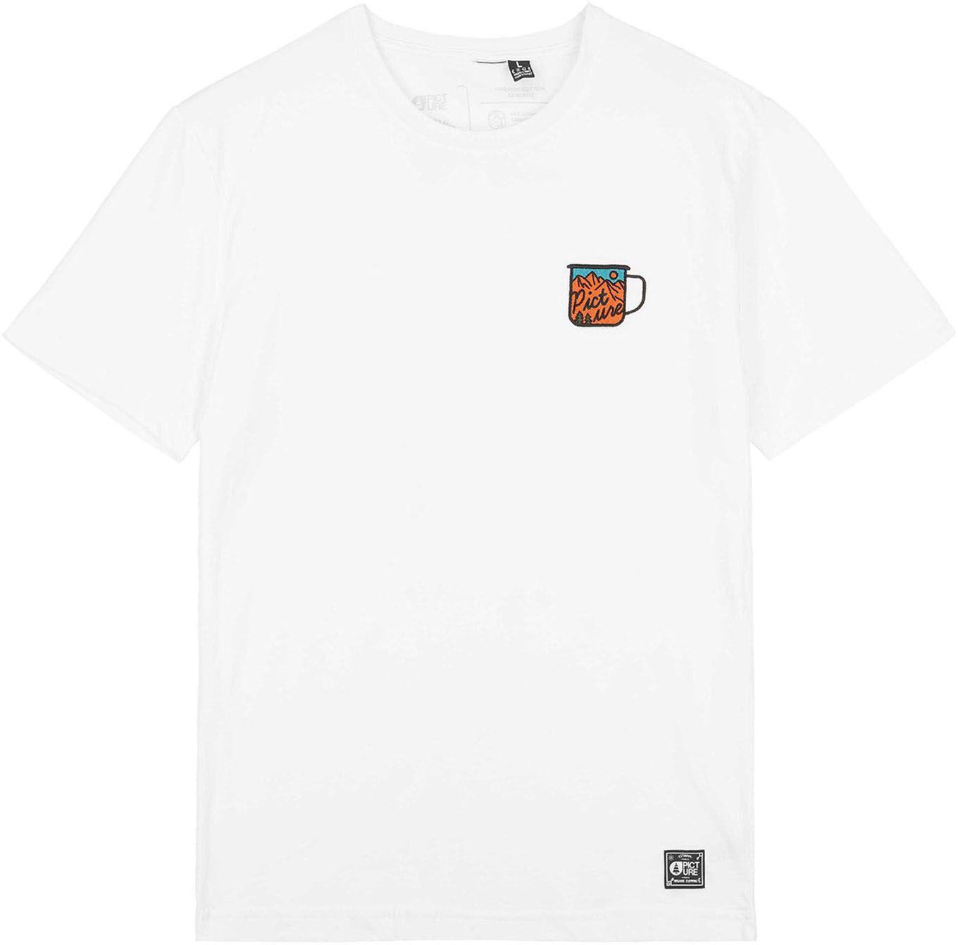 Oysta Tee White + Picture Organic Clothing