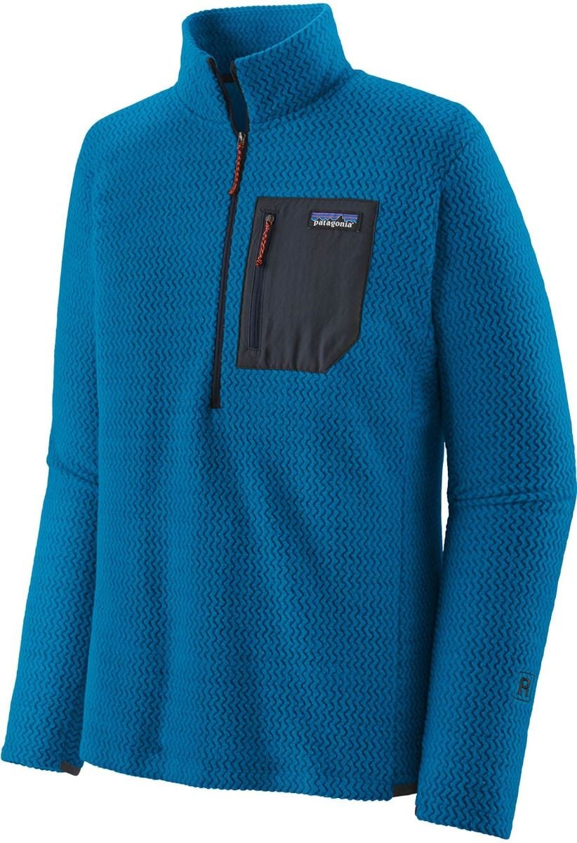 M's R1 Air Zip Neck Endless Blue + Patagonia