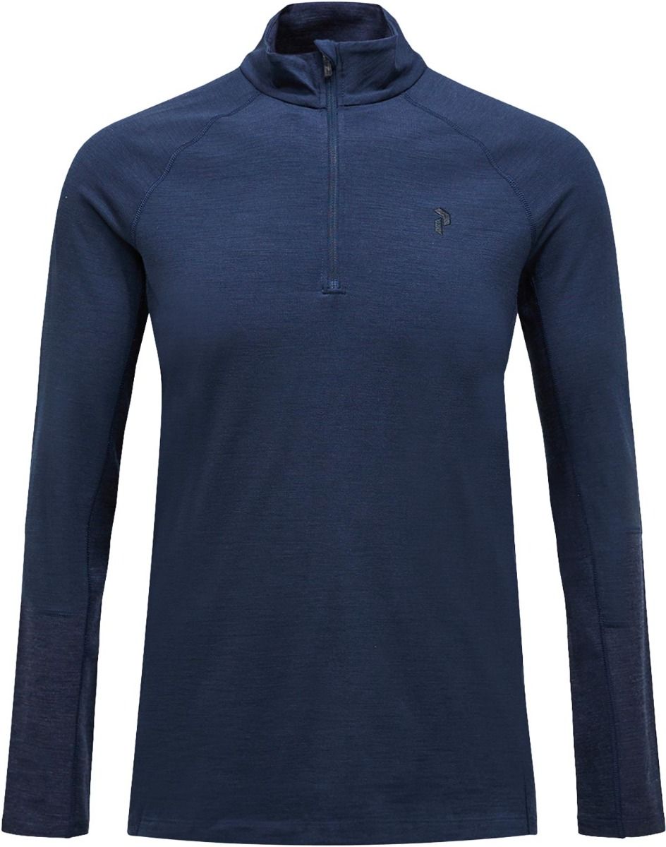 M Magic Half Zip Blue Shadow Blue Shadow + Peak Performance