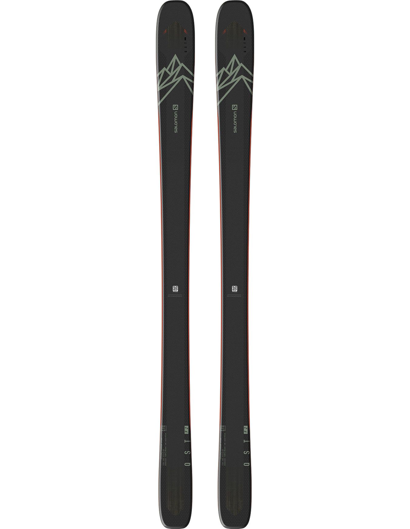 Qst 92 Black/Oil Green/Orange 2021 + Salomon