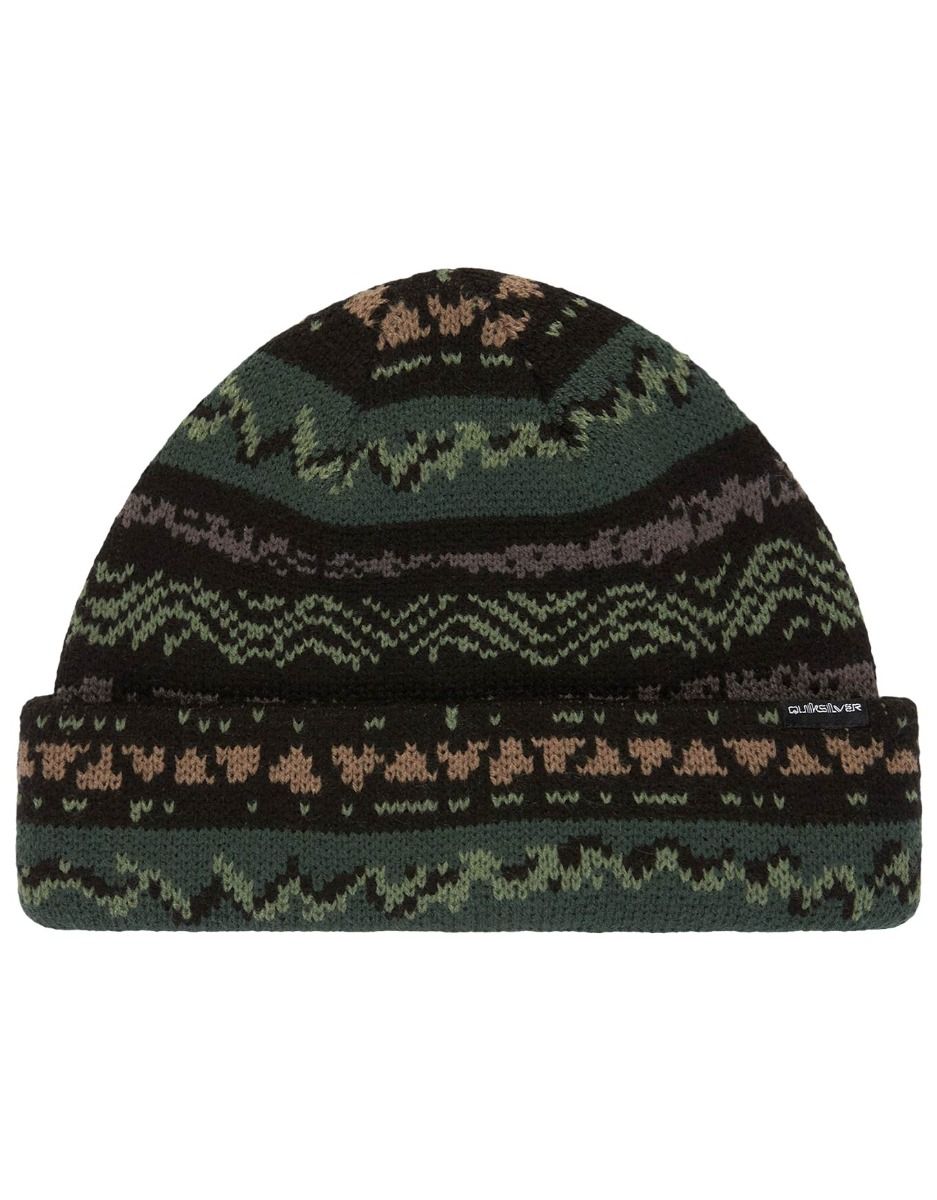 Archive Beanie True Black + Quiksilver