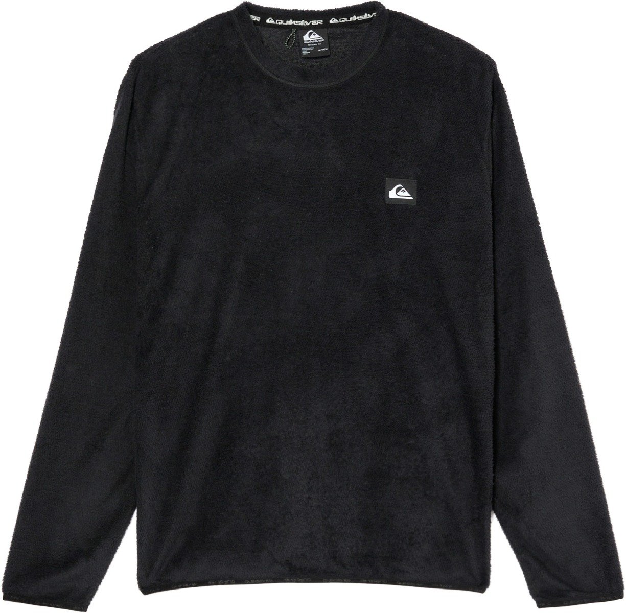 Warm Up Crew Black + Quiksilver