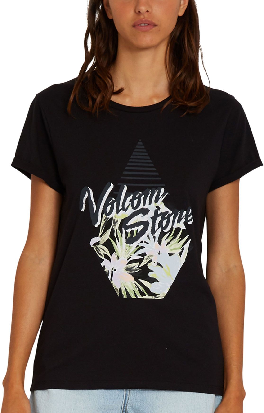 Radical Daze Tee W Black + Volcom