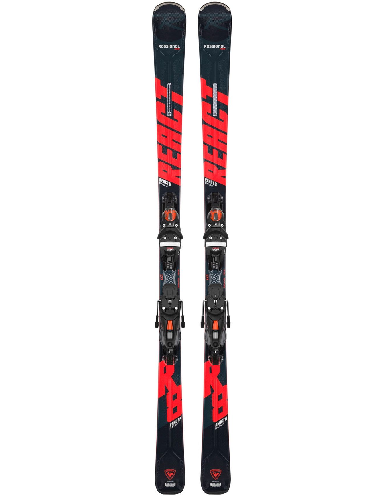 React 8 Hp + Nx12 K.Gw Bk/Red 2022 + Rossignol
