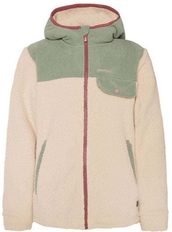 Rosyt Jr Full Zip Hoody Seashell Off White + Protest