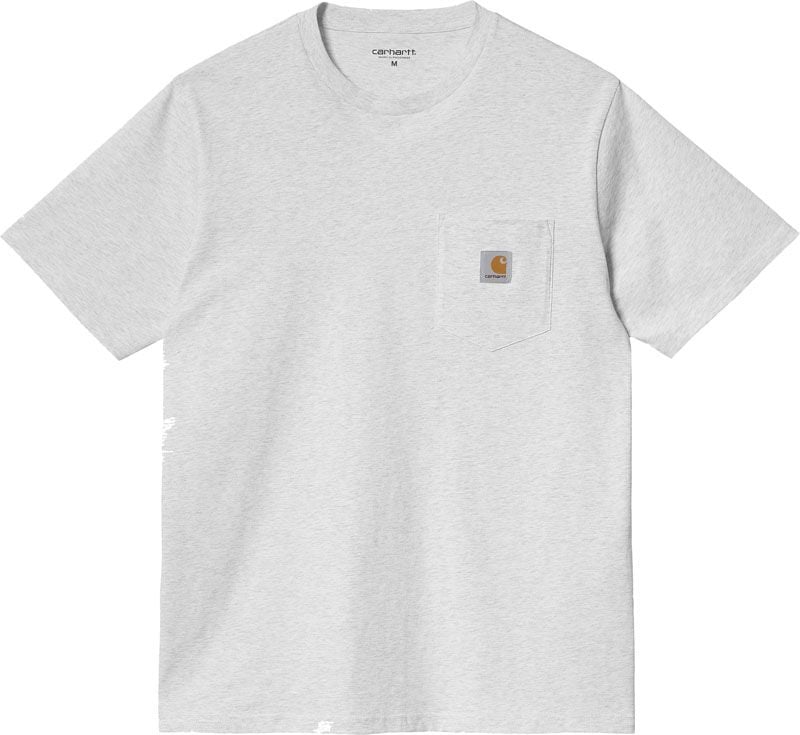 S/S Pocket T-Shirt Ash Heather + Carhartt WIP