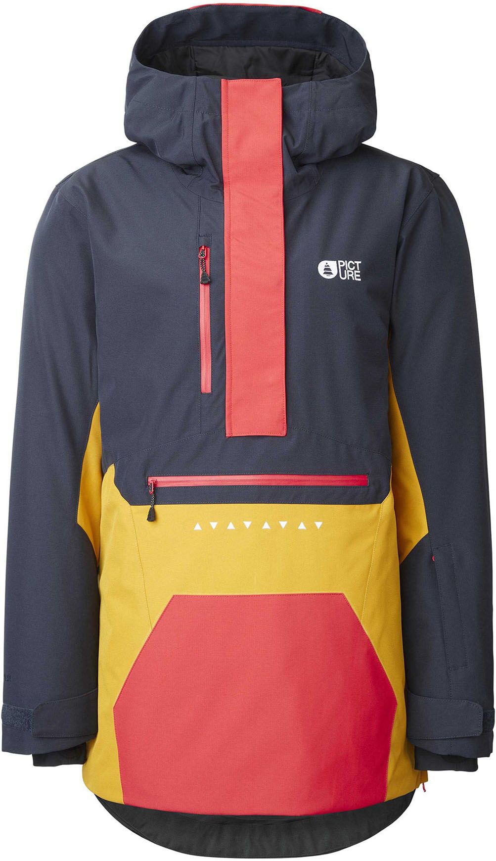 Season Jacket Lemon Curry/Dark Blue + Picture Organic Clothing