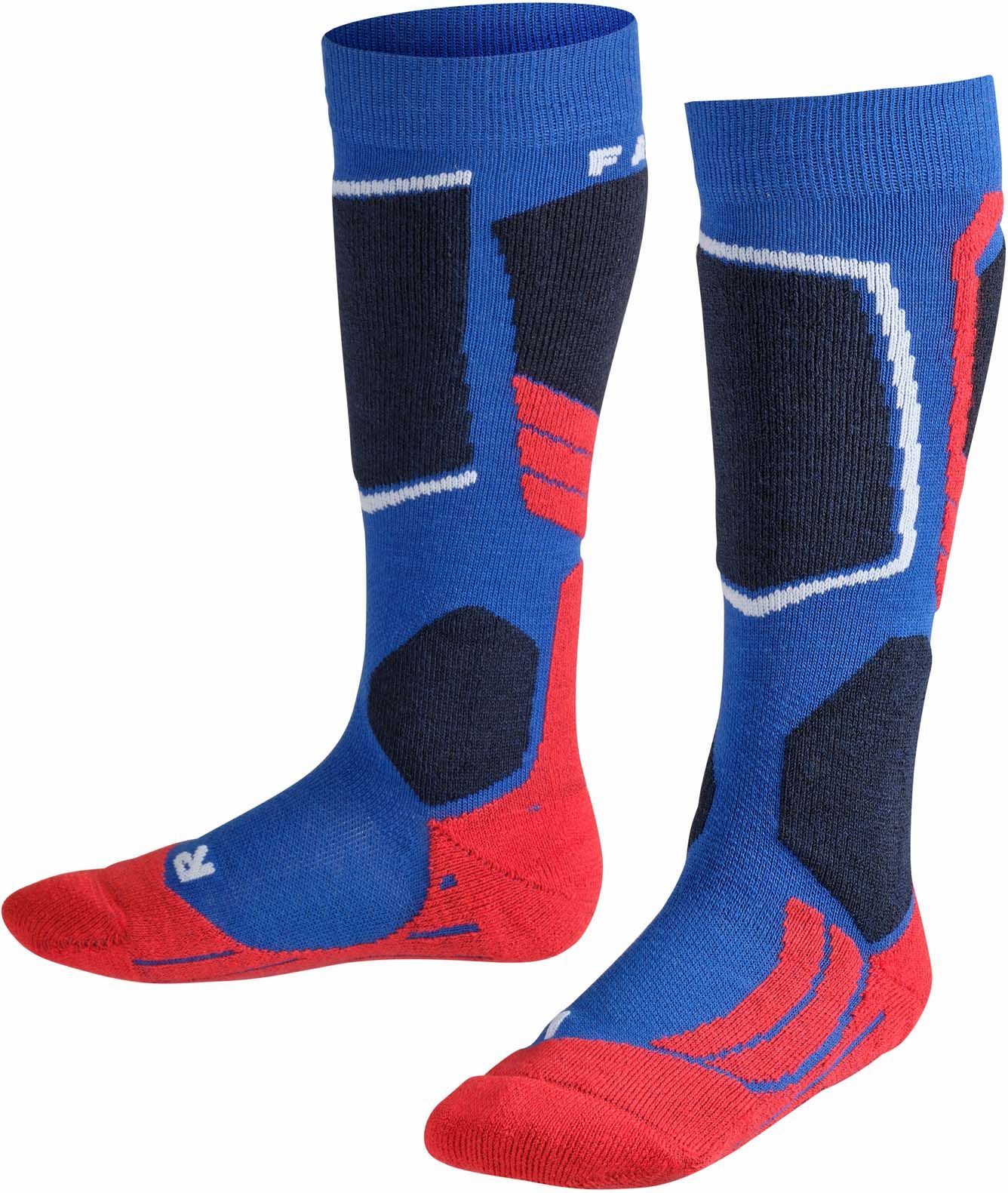 RIOROO - Chaussettes De Ski Laine Mérinos - Lot De 2 Paires - Hautes, Thermiques, Respirantes - Pour Ski, Snowboard, Randonnée Hiver