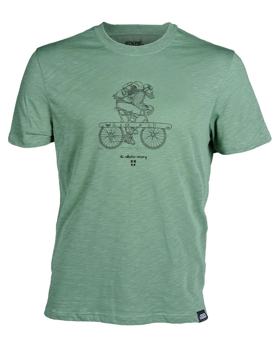 Alpinist Tee Light Green + Snowleader