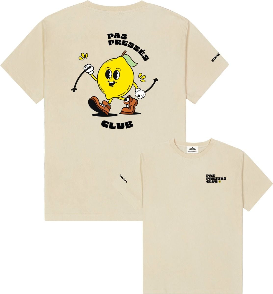 PPC Tee Beige + Snowleader